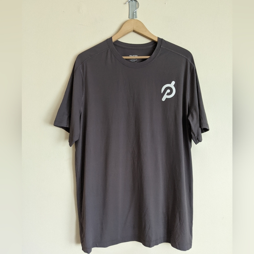 Peloton Gray Short Sleeve Athletic Tee Xl